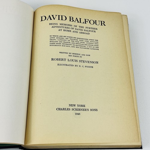 1946 David Balfour Memoirs, Robert Louis Stevenson, N.C. Wyeth Fine Color Plates - Picture 18 of 24