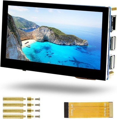 4,3 Zoll Kapazitiver Touchscreen 800x480 60Hz MIPI DSI IPS für Raspberry Pi