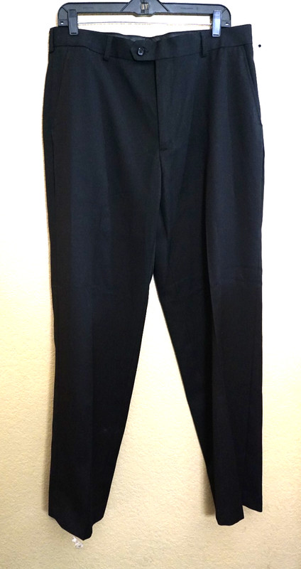 George size 34x32 black dress pants for men