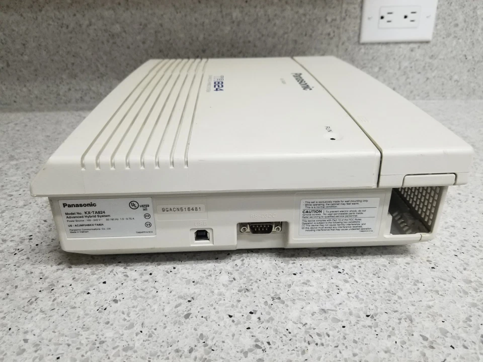 Panasonic KX-TA824 Advanced Hybrid Telephone System TA824 (Main Unit ONLY) - Image 2 of 4