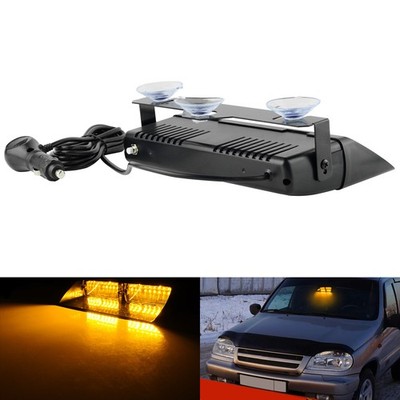 16 SMDs 12V/24V orange Auto LED Warnblitzlicht lampen 17 Strobe-Modi Blitzmuster