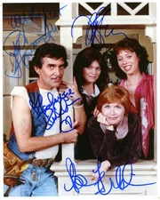 One Day at a Time Franklin Bertinelli Phillips Harrington Signed 8x10 Photo JSA