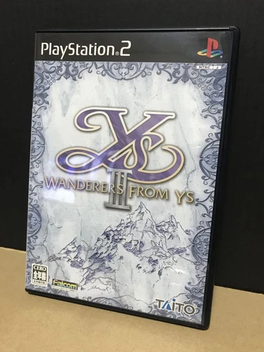 Ys III 3 Wanderers from Ys PS2 Video Game Software PlayStation 2 Japan