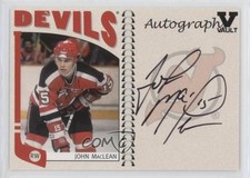 2004-05 ITG Franchises US East Edition Vault Black John MacLean #A-JMA Auto xp6