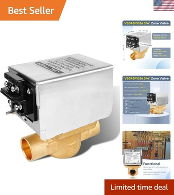 #ad Corrosion Resistant V8043F1036 Electric Heating Valve Max 20 PSI Pressure $114.69