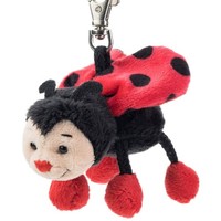 Schaffer 3161 SchlüSselanhäNger Kuscheltier MarienkäFer Bolle, 10 Cm,