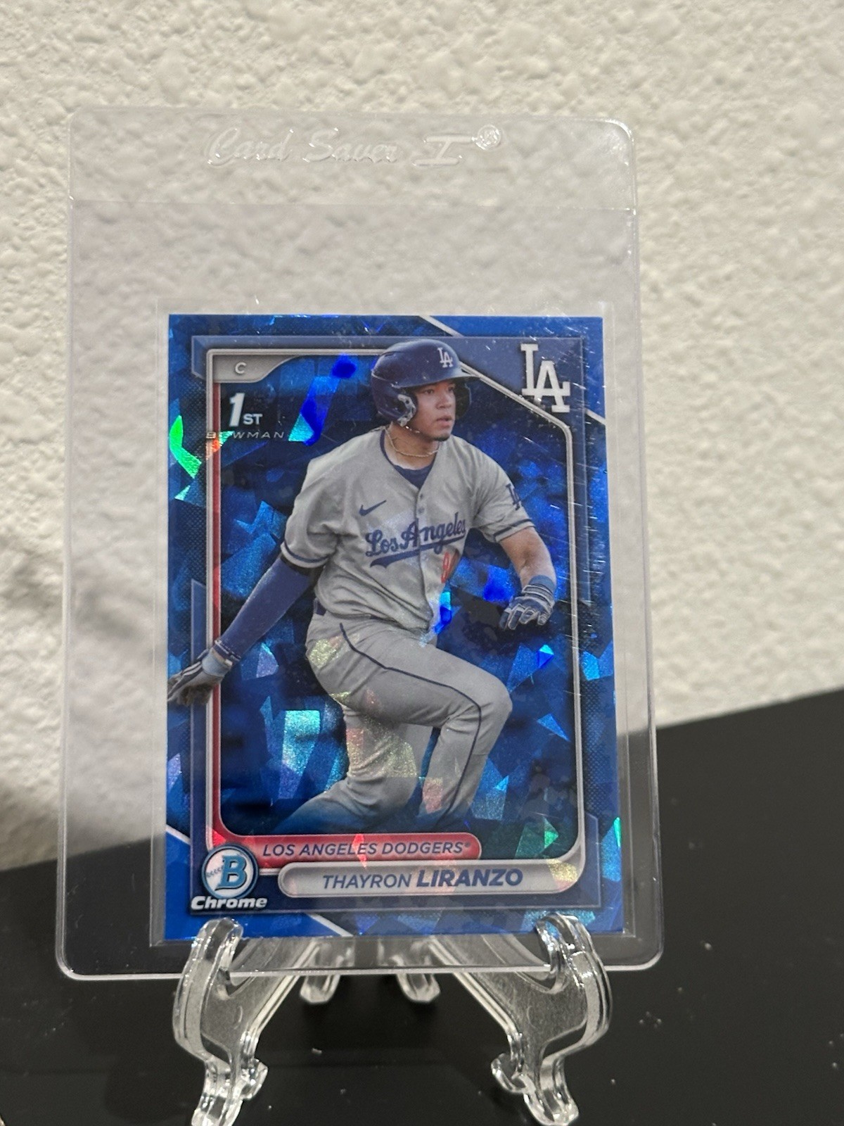 2024 Bowman Chrome Sapphire Thayron Liranzo 1st Prospect #BCP-182 Dodgers