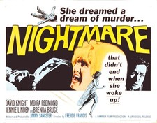 Nightmare 1964 02 Movie Poster 2"x3" Refrigerator Locker MAGNET
