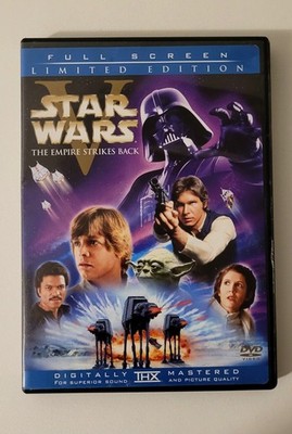 Star Wars, The Empire Strikes Back VHS Full Screen Edition Pre-owned