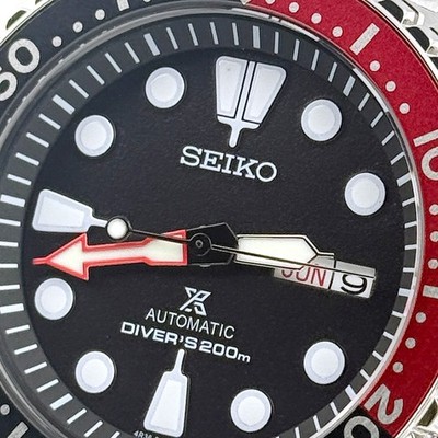 Seiko Men's Automatic Prospex Sea Turtle Black Dial Diver