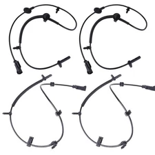 4PCS Front & Rear ABS Wheel Speed Sensors Compatible for Chevrolet Traverse
