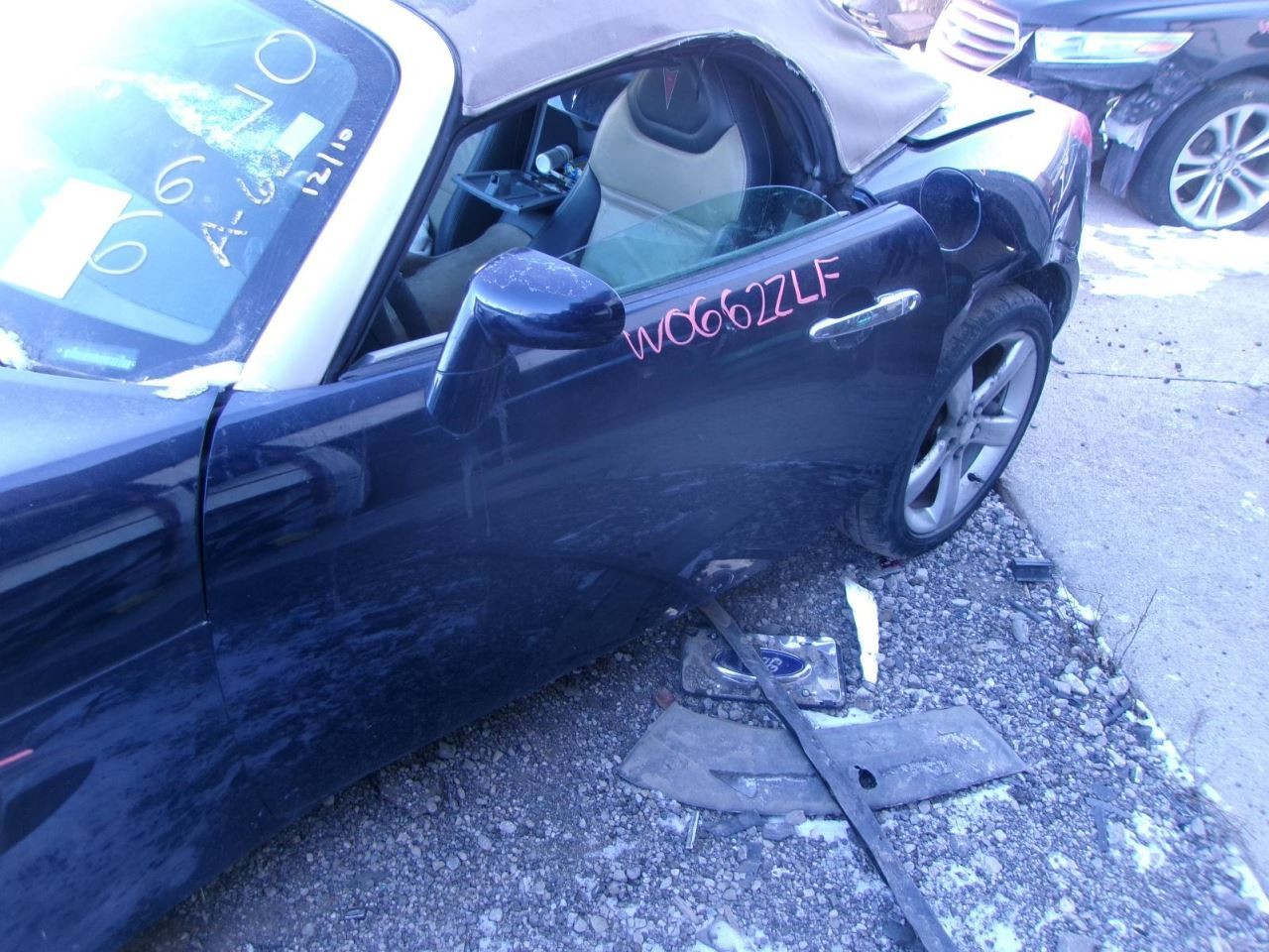 Driver Rear Suspension Without Carrier ABS Fits 06-10 SOLSTICE 2041170