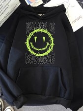 Falling in Reverse Music-Inspired Hoodie - Casual, Loose Fit, Long Sleeve Sweats