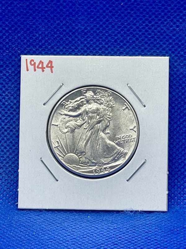 1944 Walking Liberty Silver Half Dollar