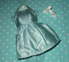 Vintage Barbie Sears Exclusive Glamour Group 1510 Pale Blue Dress White T Straps