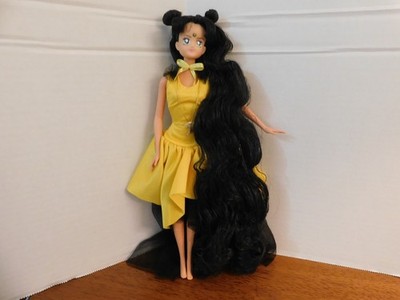 Sailor Moon Luna Human Form Doll 11.5'' Fashion Doll - One of a Kind Doll - RARE