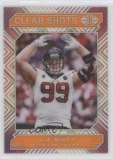 2020 Panini Illusions Clear Shots Orange JJ Watt #10 n1u