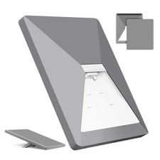 Starlink Mini Silicone Case with Anti-Reflection Sticker Cover, Gray