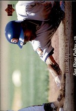 1995 Upper Deck Baseball Card # 136 Bip Roberts