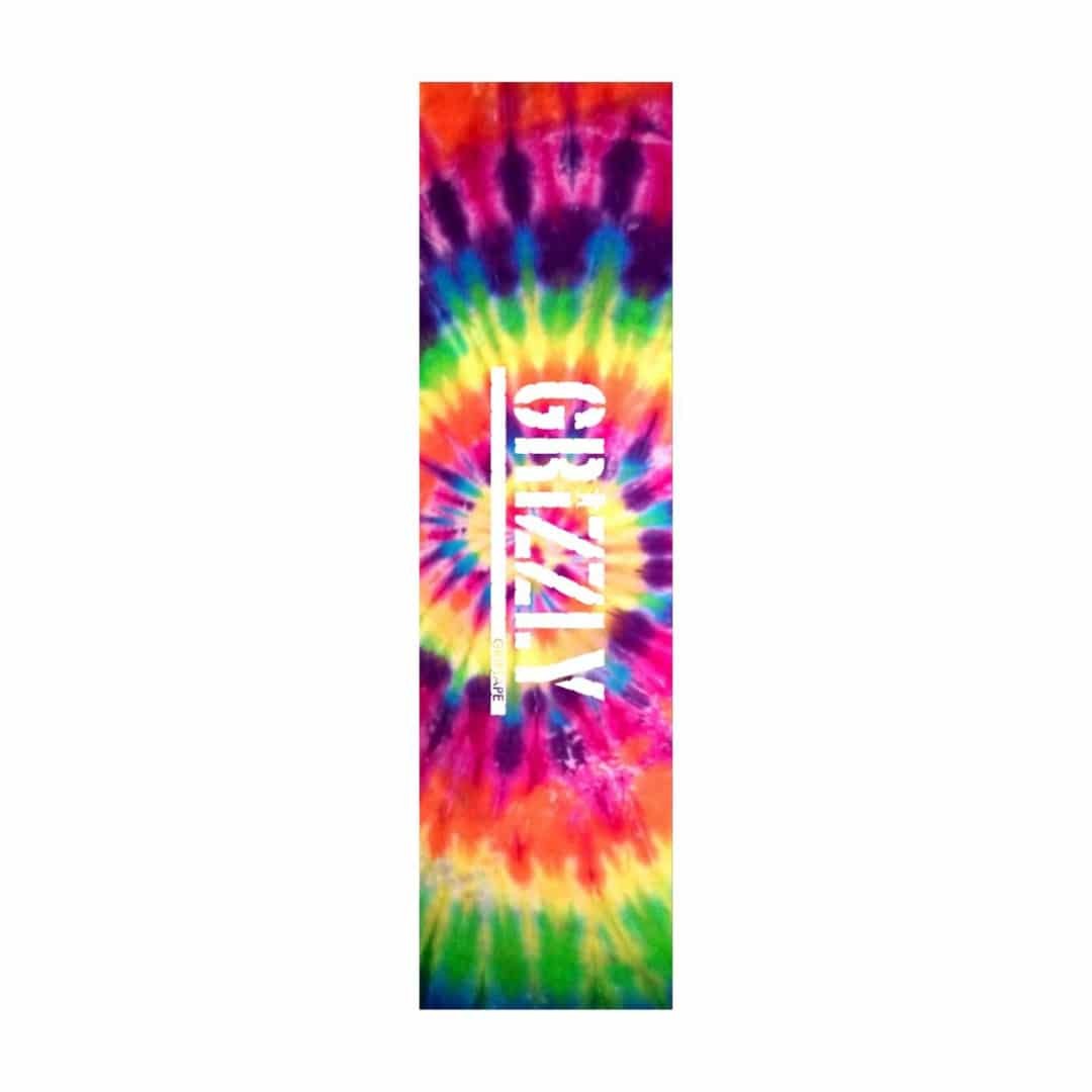 Grizzly Griptape Tie Dye Stampe Skateboard Grip GreenYellow Griptape 3690₽