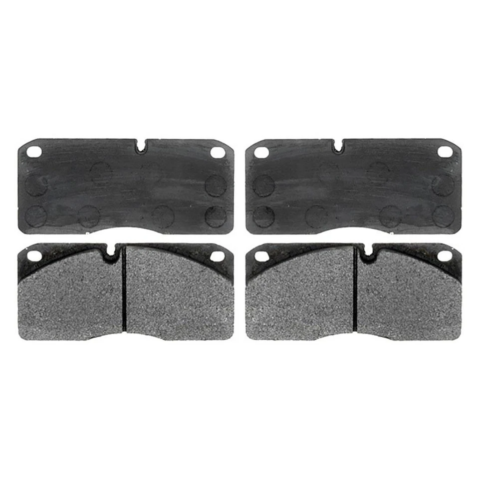 Передние и задние средние металлические тормозные колодки для Iveco EuroTurbo 335T 1990-1987 годов выпуска - Изображение 2 из 3