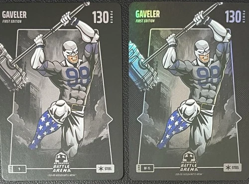2024 Bo Jackson Battle Arena Aaron Judge Gaveler Steel & BATTLEFOIL 1st Edition