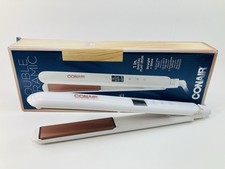 Conair Double Ceramic Digital Flat Iron 1" Hair Straightener Open Box