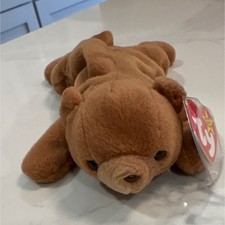 Ty Beanie Babies Cubbie Brown Bear Plush 1993 Retired Ages 3 and Up