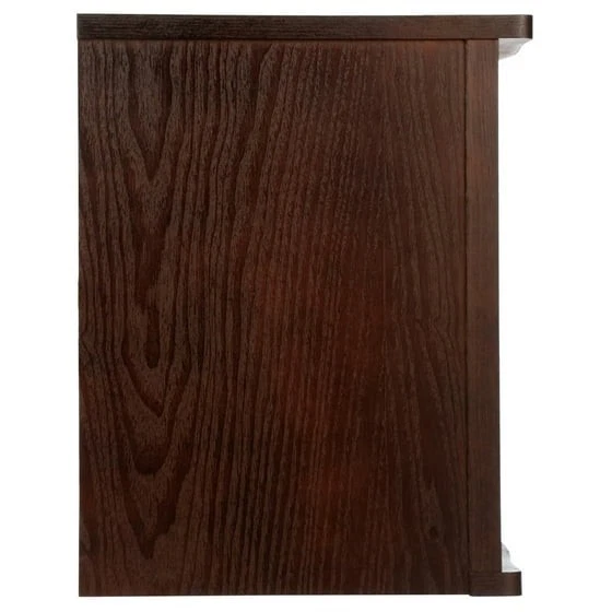 Electric Infrared Quartz Cabinet Heater with Remote 1500W Indoor Walnut - Image 4 of 4