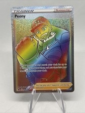 peony rare league card Pokemon - Peony 197/198 - Full Art Ultra Rare - Sword & Shield - Chilling  Reign main image 1