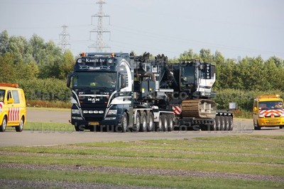 LKW Foto MAN TGX Plattformanhänger Niederlande blau Kandt bv HOLLAND #m6gn
