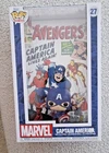 Funko Pop! Comic Covers: Marvel CAPTAIN AMERICA Lives Again #27 Vinyl Figure NEW