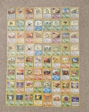 Complete Jungle Master Set 1-64 inc Holo and Rare Pokemon Cards LP MP HP - S1