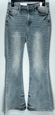 Judy Blue Mid-Rise Tinted Pin Tack Detail Flare Jeans size 9/29