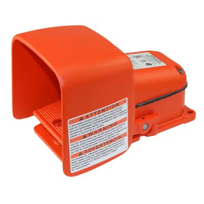 Linemaster 531-Swhox Heavy Duty Foot Switch, Momentary Action