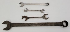 J1 Vintage Mixed Lot Of 4 Cornwell Open Closed Box Wrenches Tool