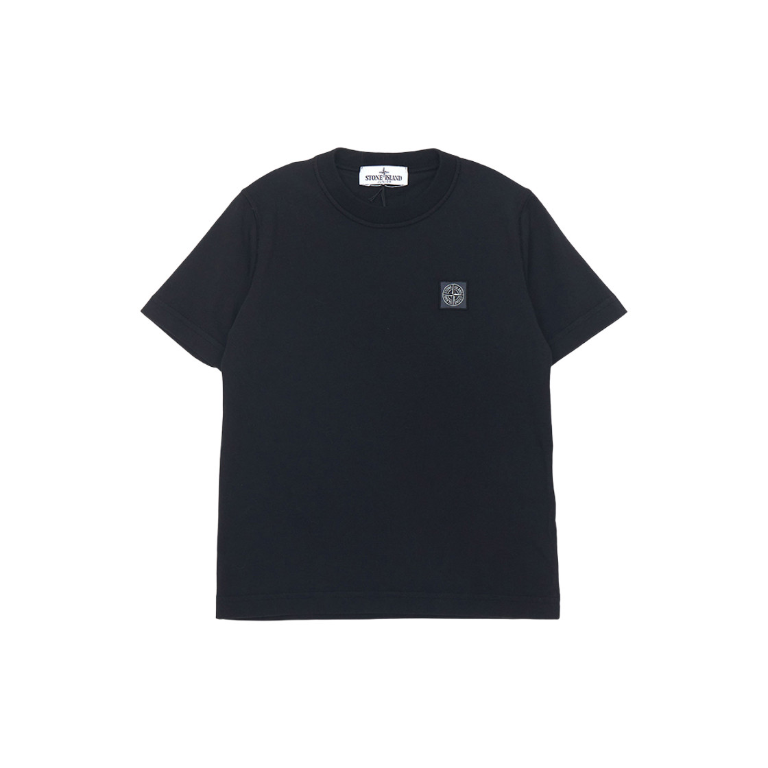 Stone Island Kids Black Short Sleeve T-Shirt 25SS