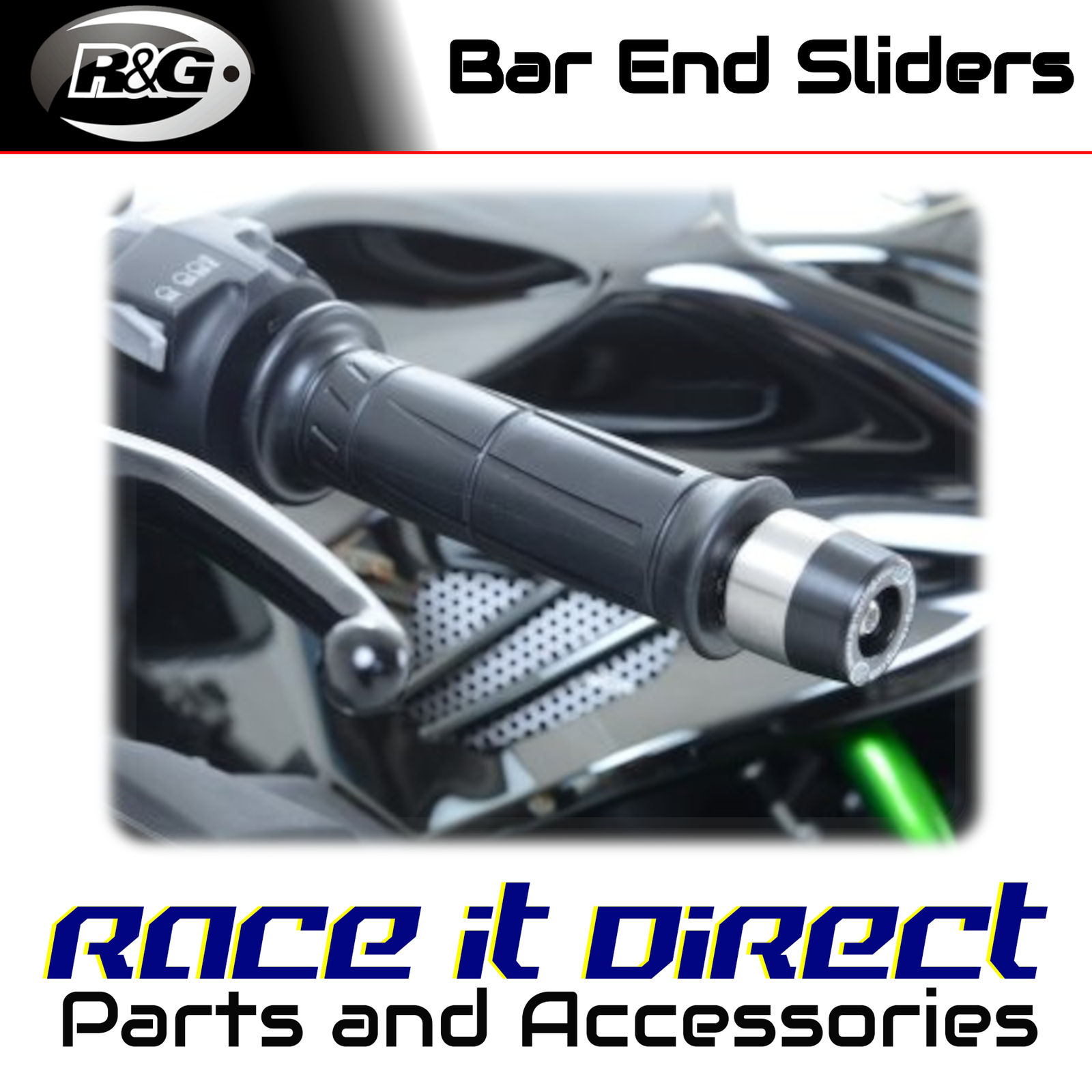 R&G - BE0094BK - Bar End Sliders