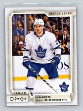 2018-19 O-Pee-Chee #169 James van Riemsdyk Toronto Maple Leafs