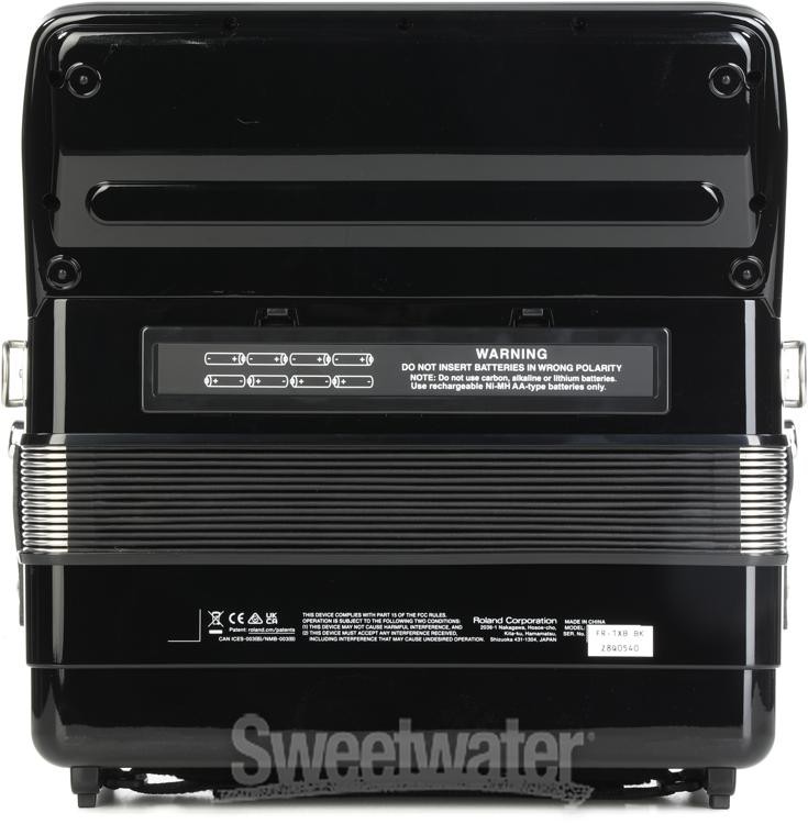 Roland FR-1xb Button-type V-Accordion - Black