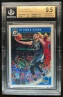 2018-19 Donruss Optic Stephen Curry White Sparkle Prizm #2 Warriors BGS 9.5