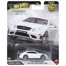 Hot Wheels Car Culture Power Trip 2008 Mercedes Benz Clk 63 Amg Black Series