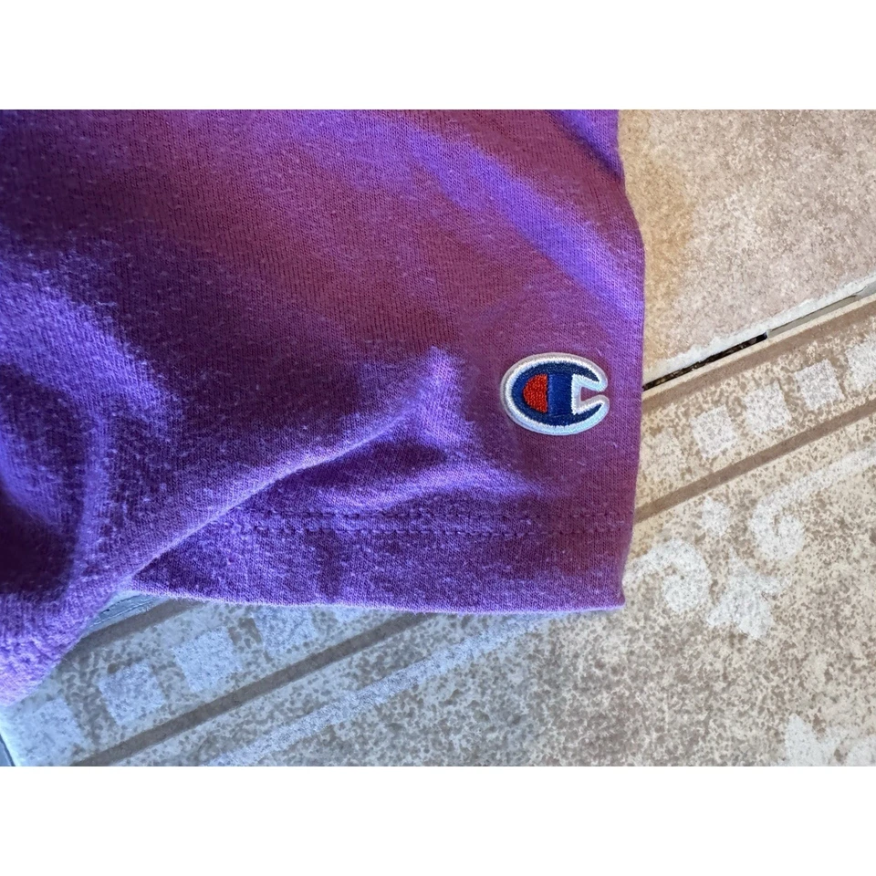 Champion I V-Neck Fuchsia T-shirt Size Women's Plus 2xl - Image 3 of 4