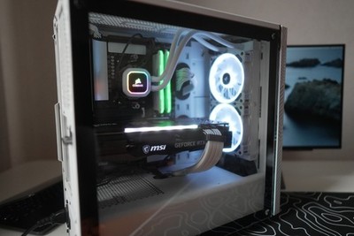 PC gameur blanc comme neuf | RTX 3060 | AMD RYZEN 5 5600X