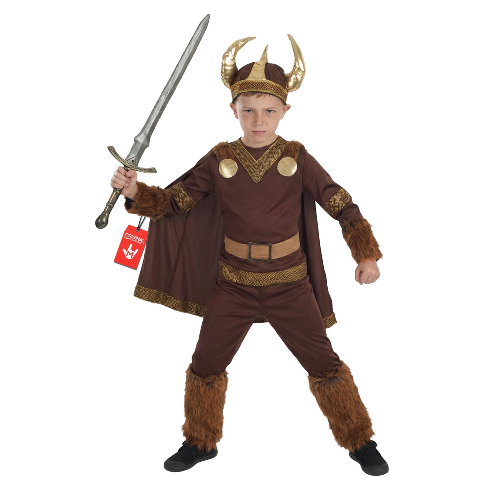 Costume guerrier viking pour fête de carnaval et anniversaires d'enfants