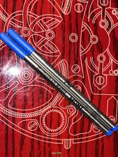 Montblanc Rollerball 2 x Pen Refill Medium Royal Blue 124504, 710.