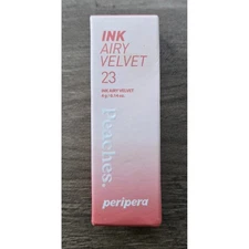 Peripera Ink Airy Velvet #23 In The Peachlight Lip Lacquer Makeup