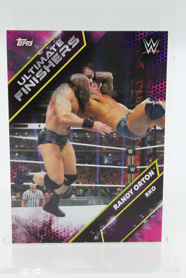 WWE 177 Ultimate Finishers Randy Orton 2021 Topps Near Mint