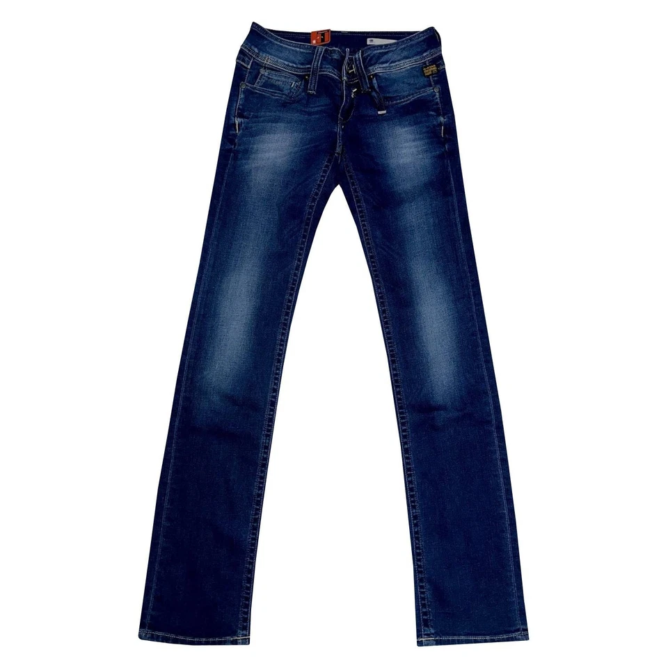 Pantalones de mezclilla rectos para mujer G-STAR azules Ford precio de venta sugerido por el fabricante £80