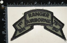 Post Vietnam War US Army Airborne Ranger 1st Bn 75th Infantry Company Patch